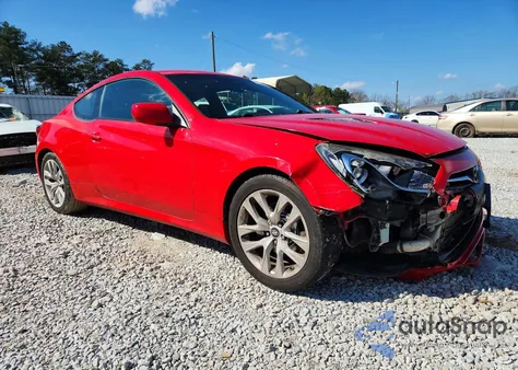 2013 Hyundai Genesis Coupe 2.0T from USA, damaged, VIN KMHHT6KD1DU086846